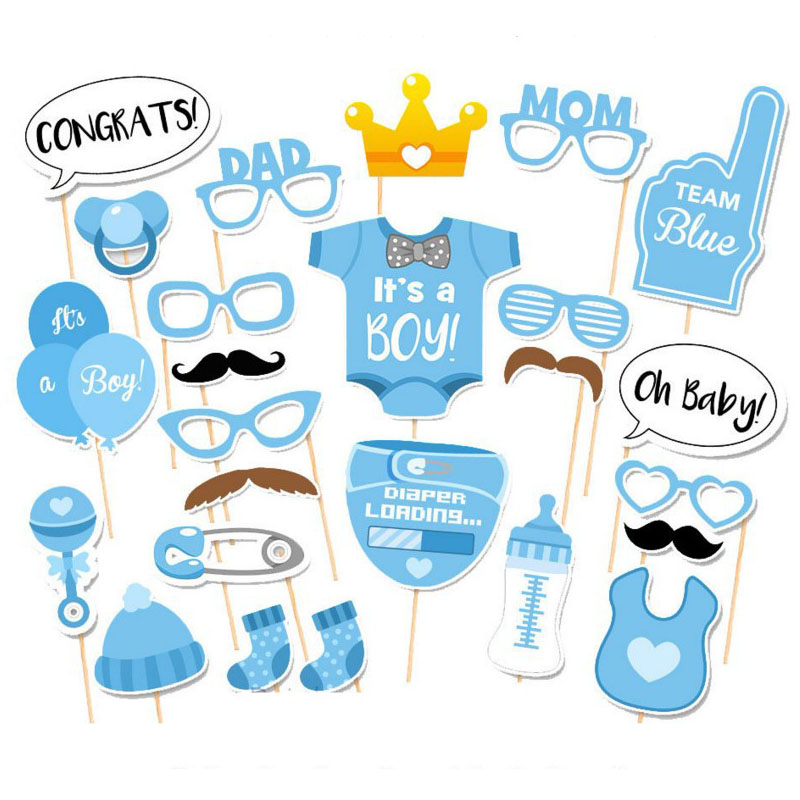 Birthday Party Decorations Photobooth Props